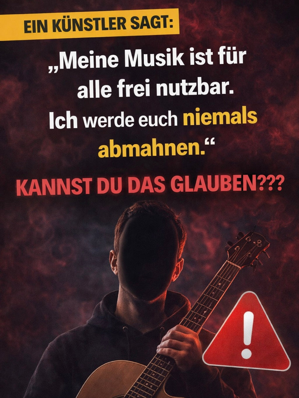 Warum „freie Musik“ auf Social Media ein Risiko sein kann & was du unbedingt beachten solltest!
